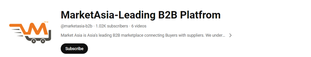 MarketAsia-Leading B2B Platfrom