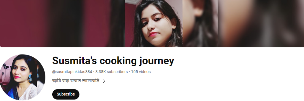 Susmita's cooking journey
