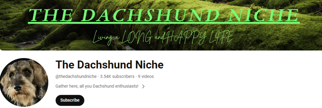 The Dachshund Niche
